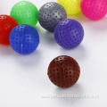 wholesale single color hollow plastic golf cat toys